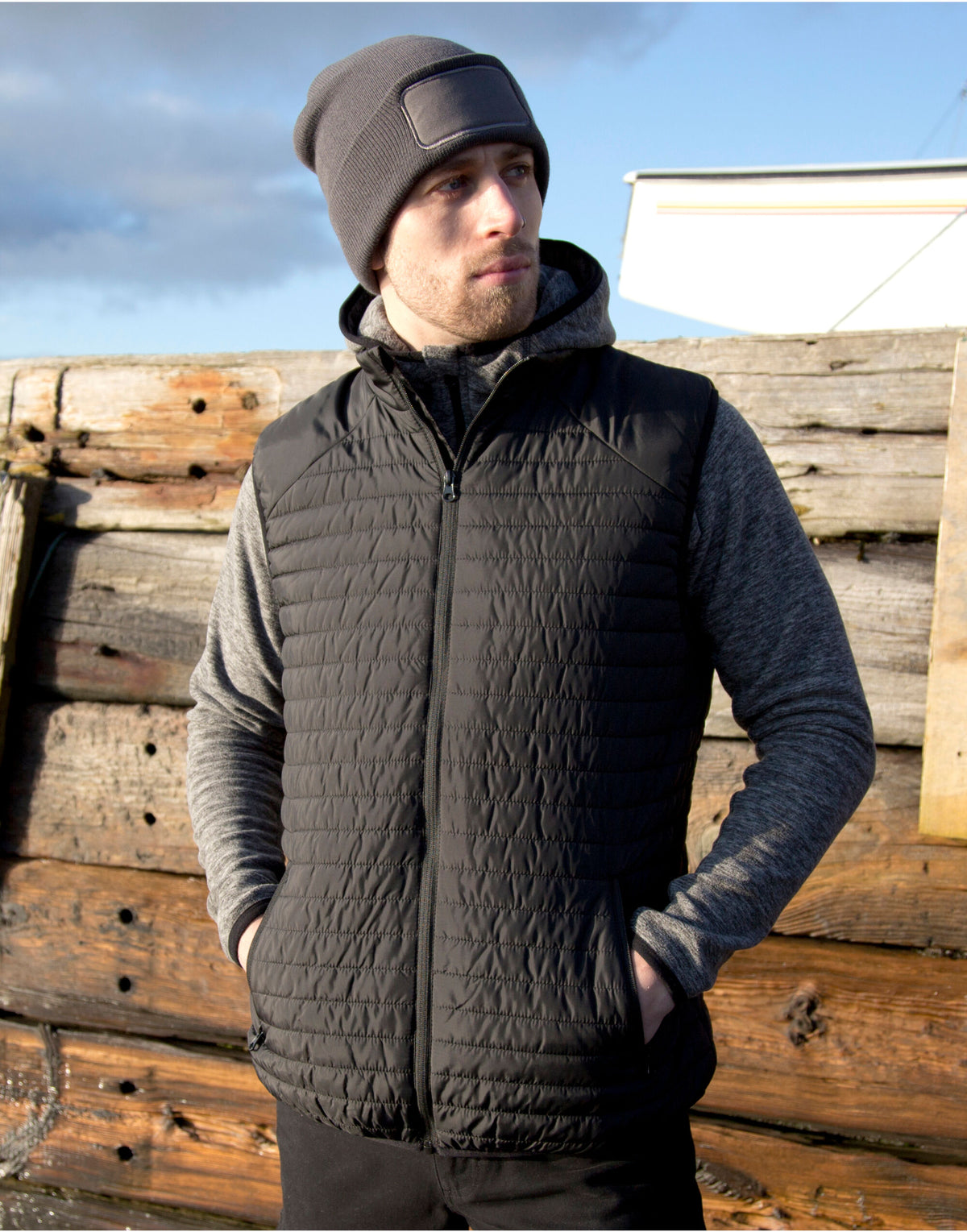 Result Recycled R239X Result Thermoquilt Gilet