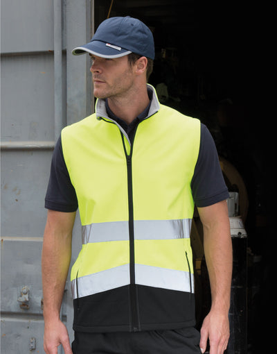 Result Safeguard R451X Safety Softshell Gilet