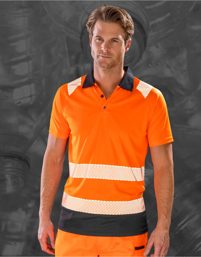Result Recycled R501X Safety Polo