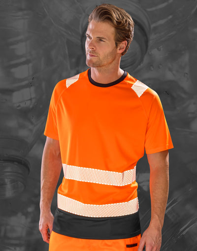 Result Recycled R502X Safety T-Shirt