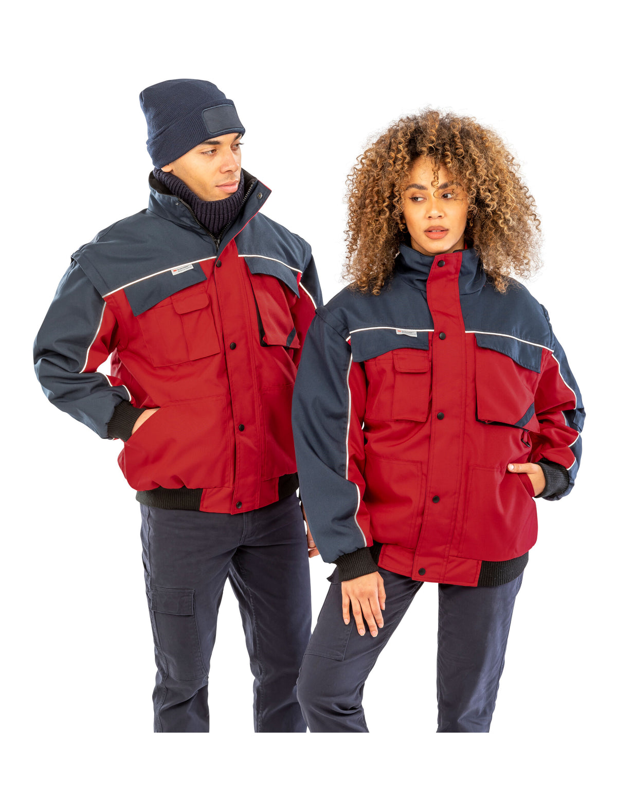 Result Work-Guard R71X Result Workguard Zip Sleeve Pilot Jacket