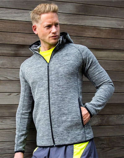 Spiro Fitness S245M Mens Microfleece Hoodie