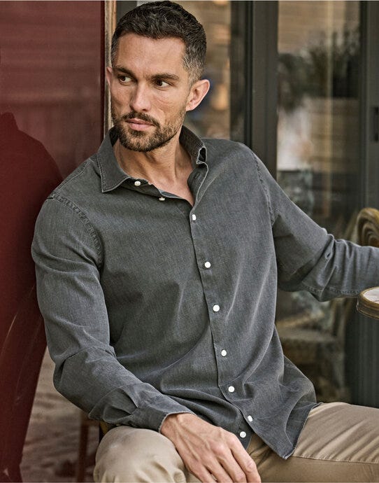 Tee Jays TJ4004 Denim Shirt