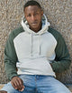 Tee Jays TJ5156 Unlabeled Two-Tone Hooded Sweat