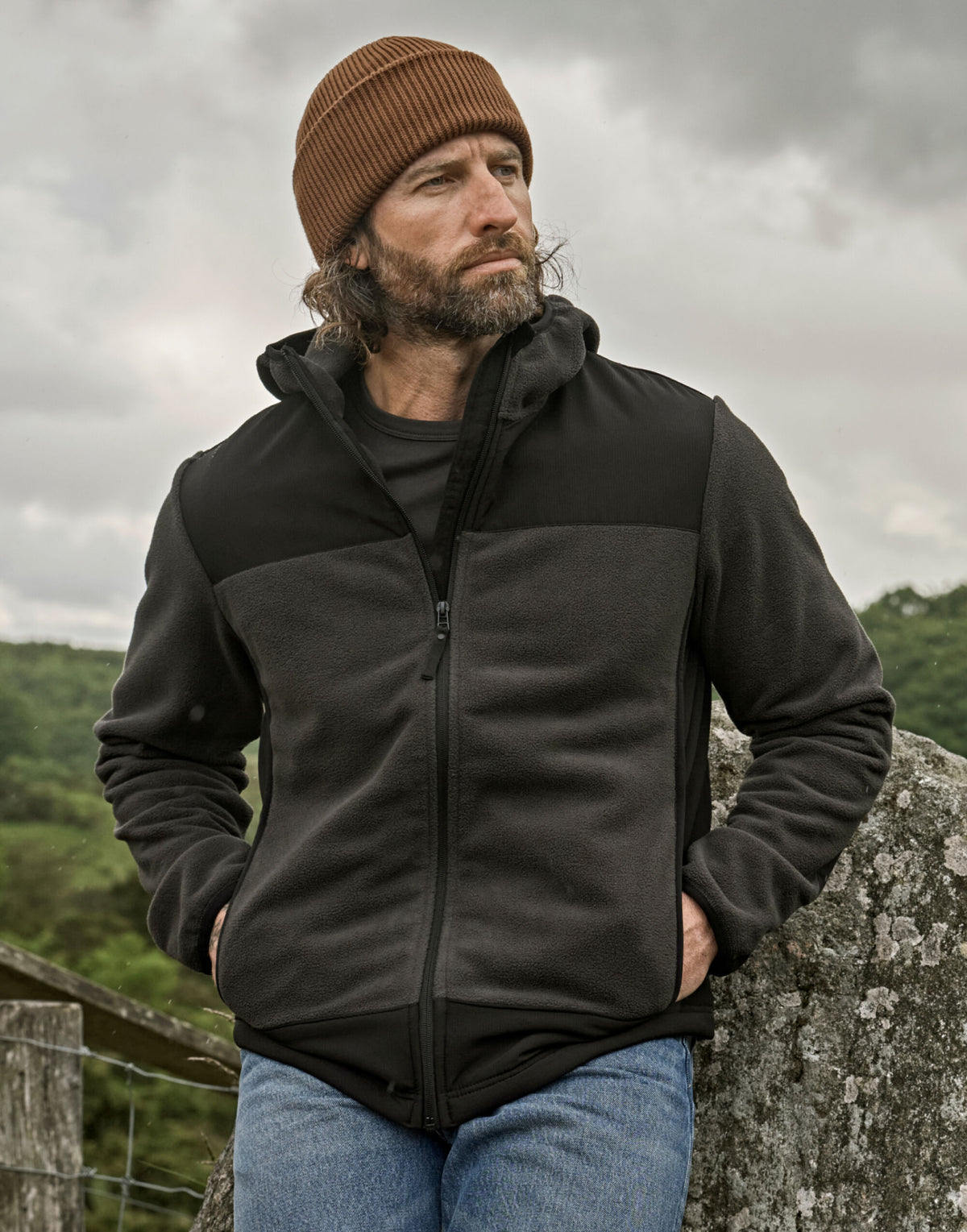 Tee Jays TJ9124 TeeJays Mens Mountain Hooded Fleece