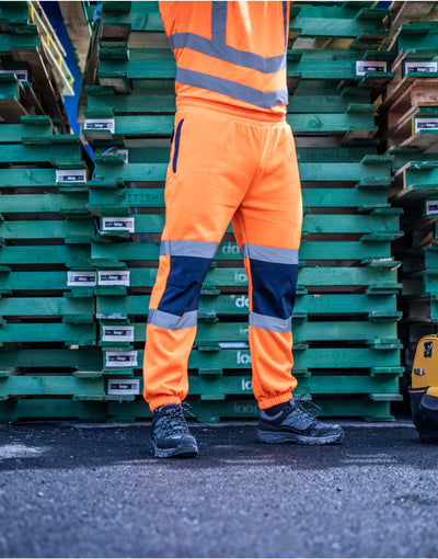 Regatta High Visibility TRJ503 Regatta Hi Vis Pro Two Tone Joggers