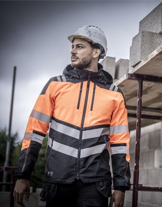 Regatta High Visibility TRW550 Regatta Hi-Vis X-Pro Wproof Shell Jacket