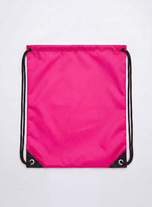 United Bags UB4010 UB Crest Drawstring Gymsac