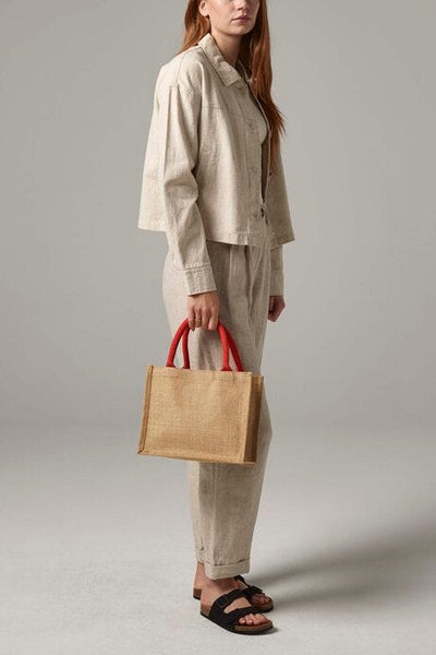 Westford Mill W412 Jute Mini Gift Bag