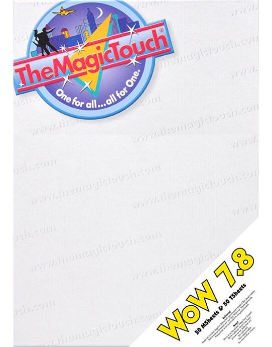 The Magic Touch WOW78A4 MagicTouch WoW7.8 Paper A4 (50 Sheets)