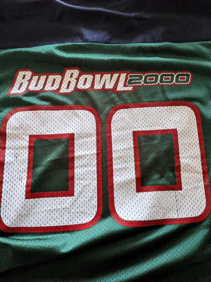 Vintage Bud Bowl 2000 Football Jersey Budweiser Bud Light Empire USA - USASTARFASHION