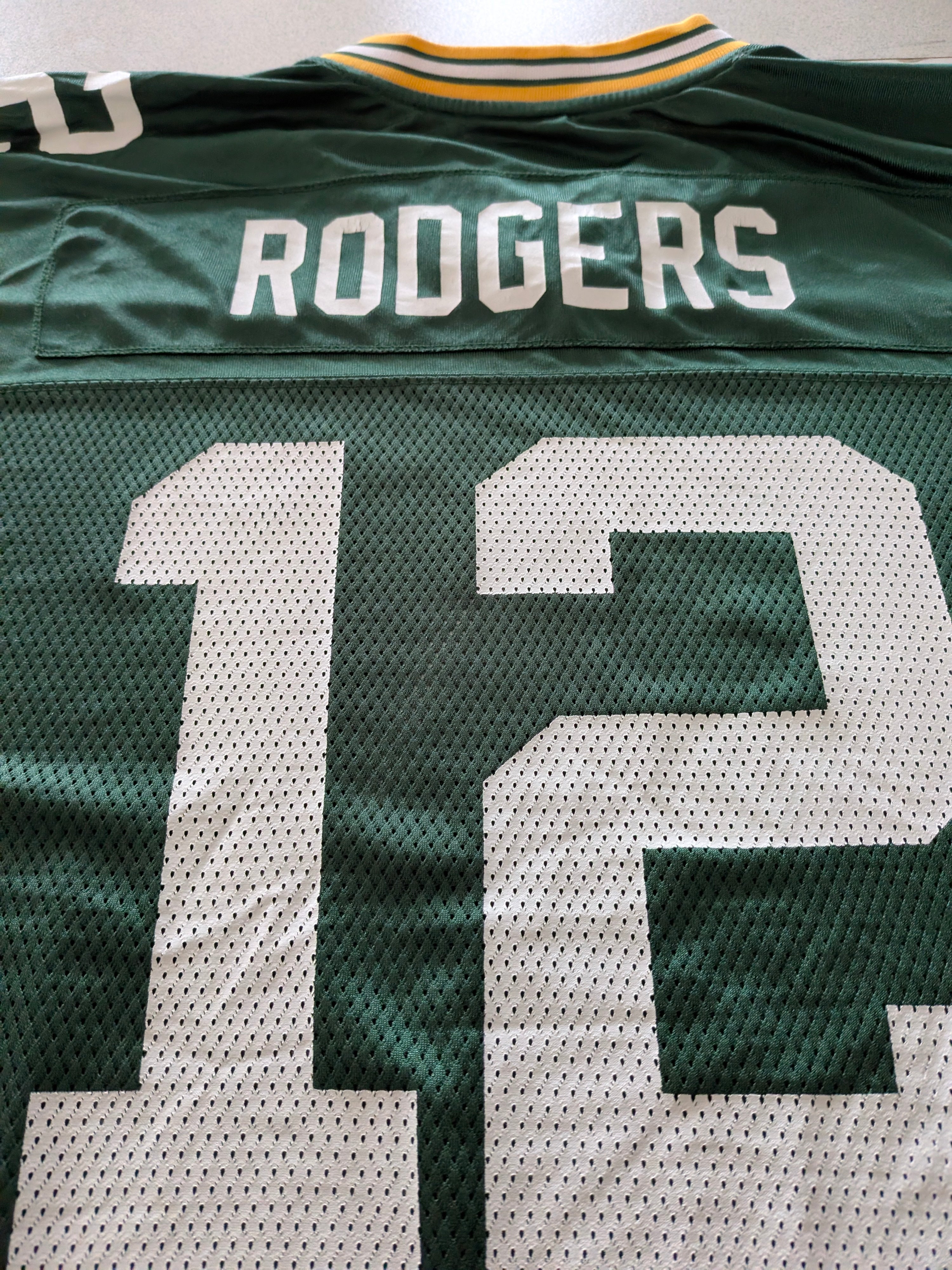 Reebok NFL Equipment – Green Bay Packers Aaron Rodgers #12 Jersey – Men’s 2XL - USASTARFASHION