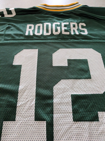 Reebok NFL Equipment – Green Bay Packers Aaron Rodgers #12 Jersey – Men’s 2XL - USASTARFASHION