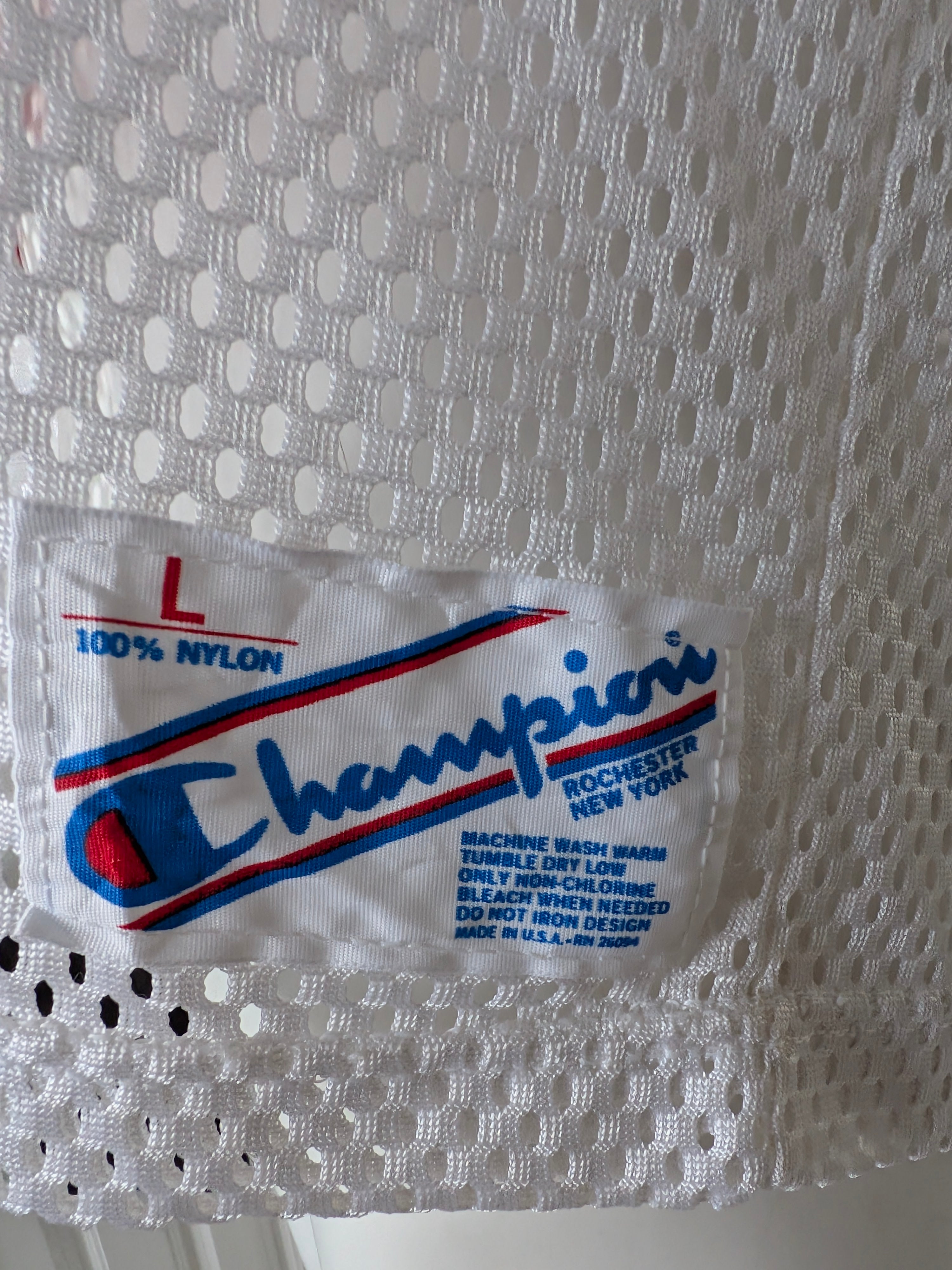 Champion East Islip Lacrosse #60 Mesh Practice Jersey – Size L - USASTARFASHION