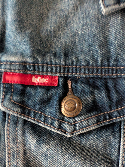 Lee Cooper Denim Jacket – Size 10 – Classic Blue - USASTARFASHION