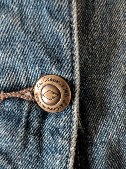 Lee Cooper Denim Jacket – Size 10 – Classic Blue - USASTARFASHION