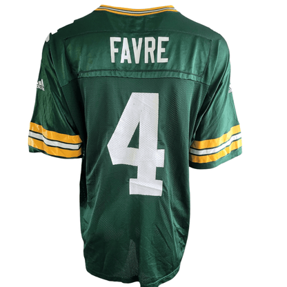 Adidas Green Bay Packers Brett Favre 4 Jersey - Size XXL - USASTARFASHION