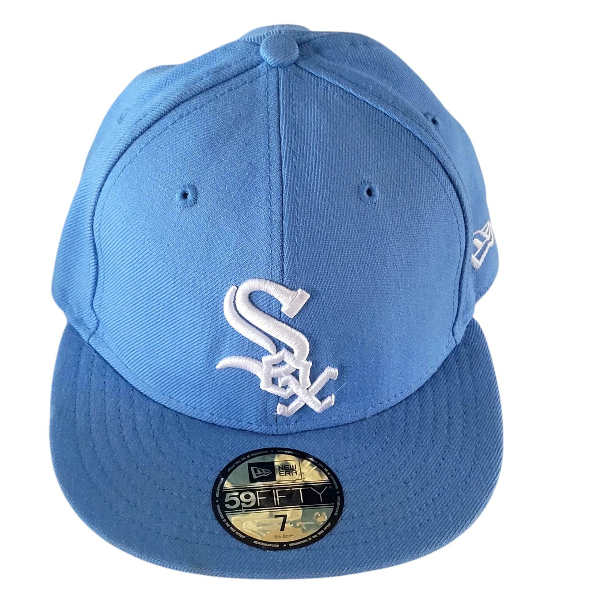 New Era 59FIFTY Chicago White Sox Cap - Light Blue Fitted Hat with Embroidered Logo - USASTARFASHION