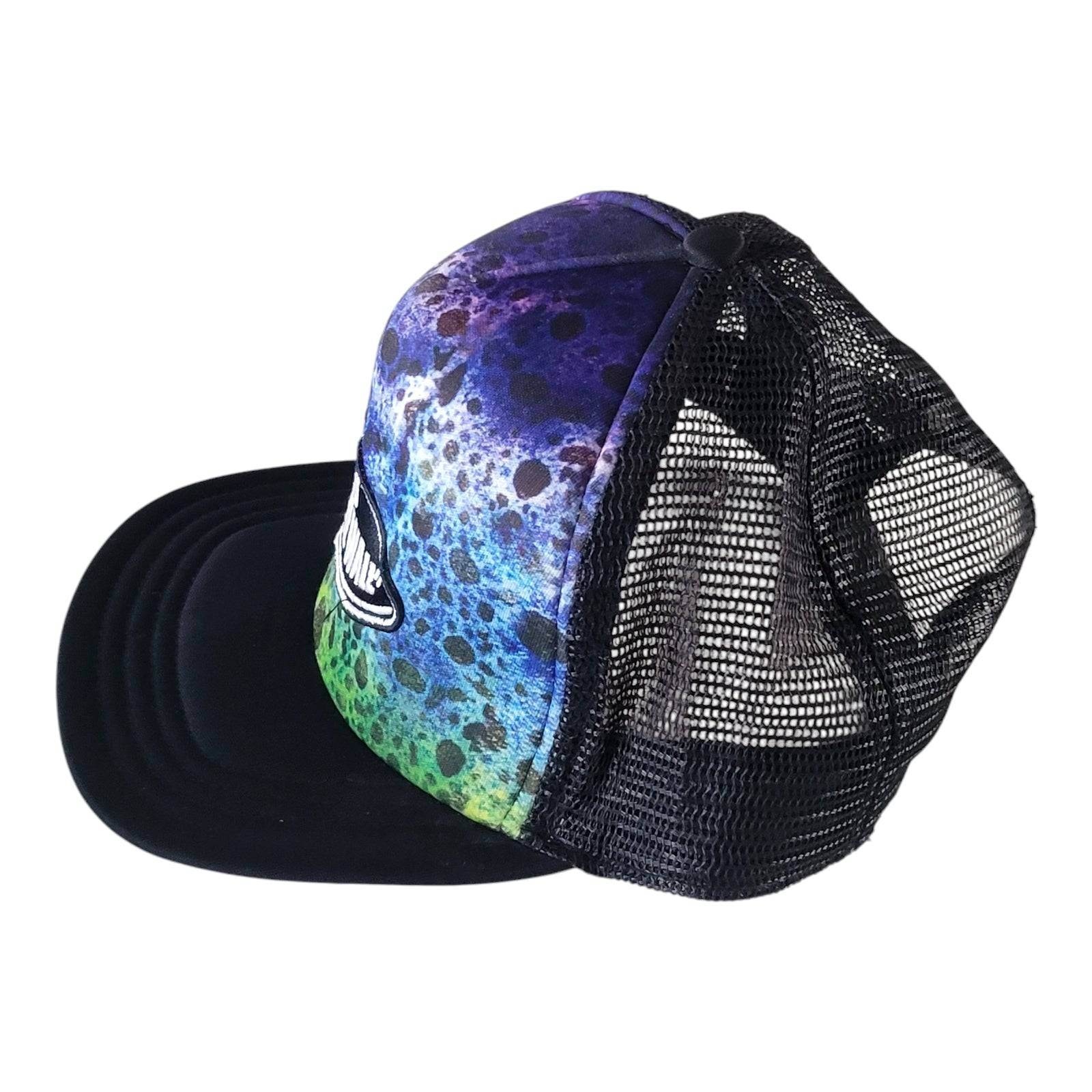 Vans Vintage Style Trucker Hat with Tie - Dye Gradient Design and Mesh Back - USASTARFASHION