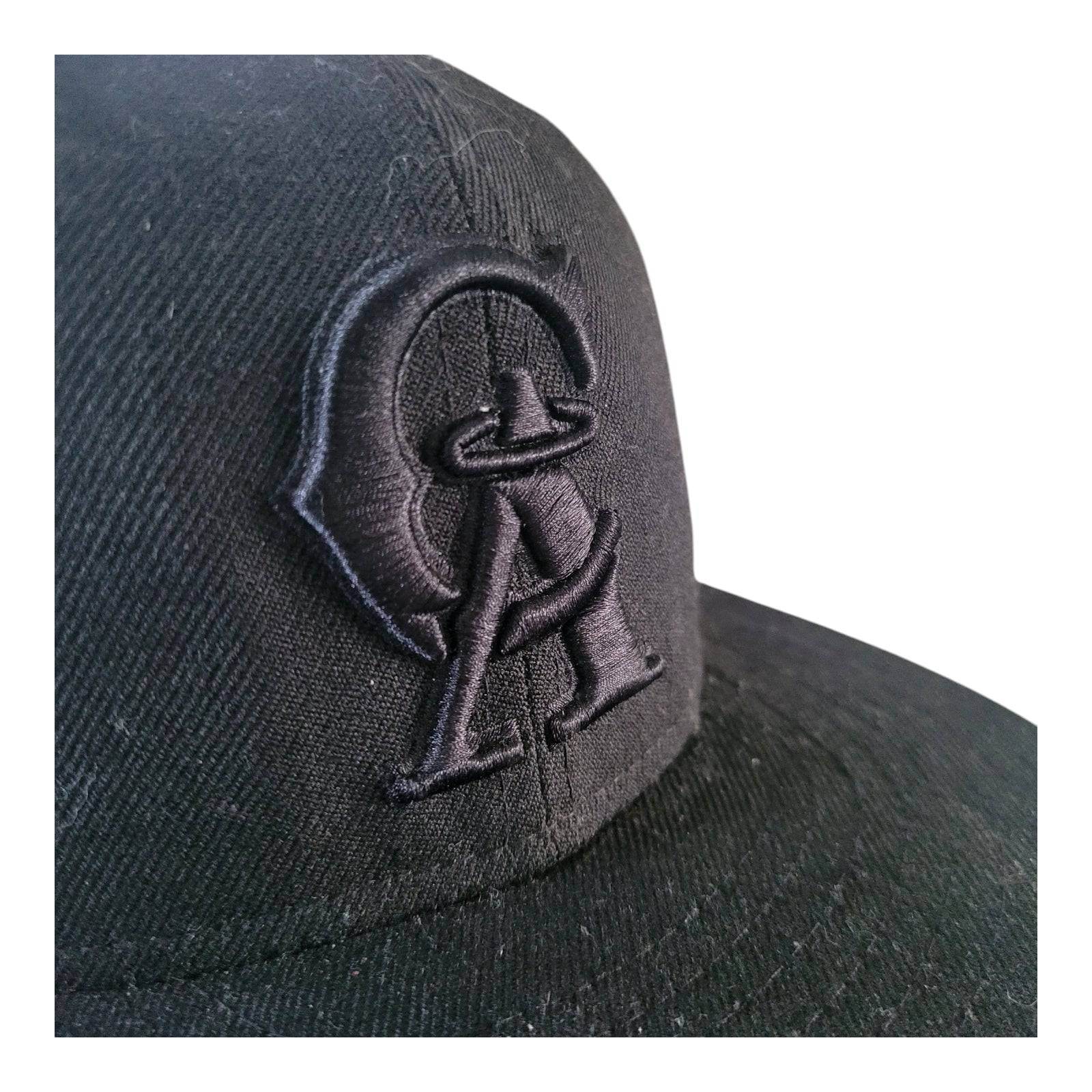 Vintage Era Cooperstown Collection Black Fitted Cap 7 1/4 (57.7 cm) - USASTARFASHION