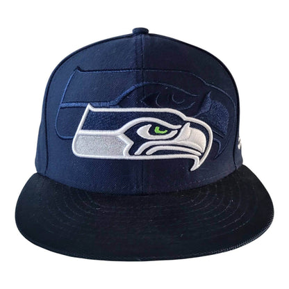 Vintage Seattle Seahawks New Era 59FIFTY Cap 7 1/8 (56.8cm) - USASTARFASHION