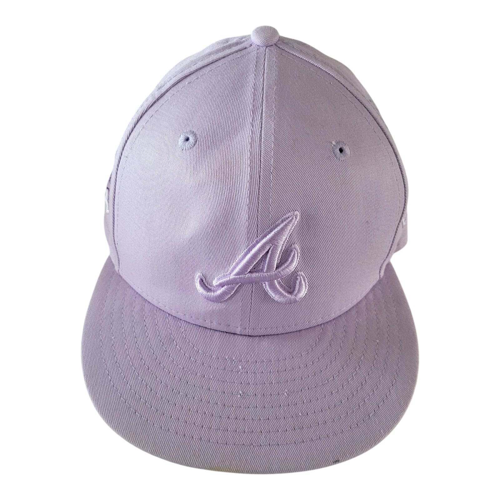Atlanta Braves New Era 59FIFTY Lilac 1995 World Series Cap 7 3/8 (58.7cm) - USASTARFASHION