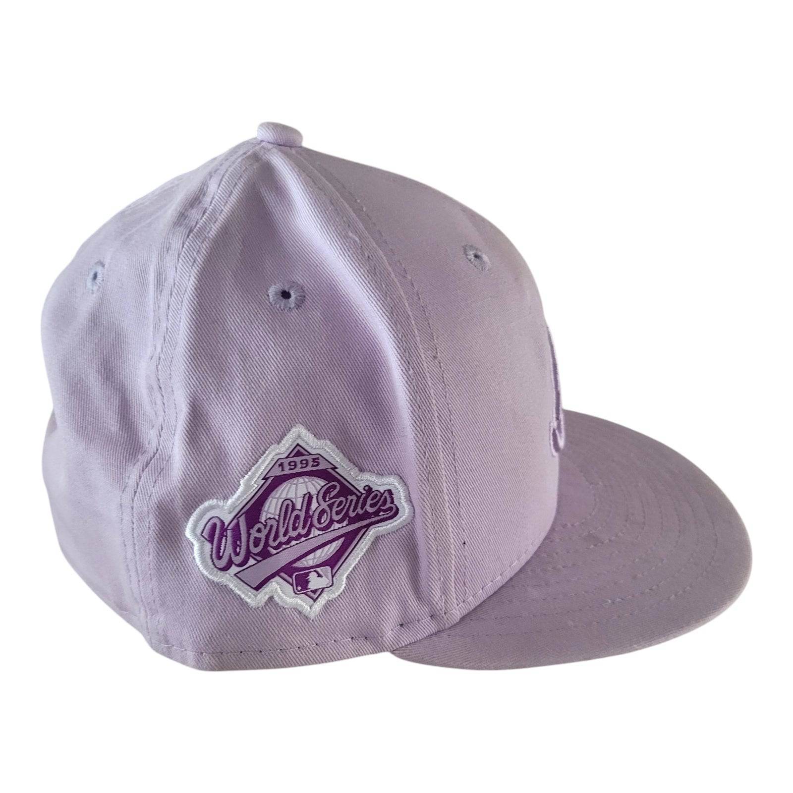Atlanta Braves New Era 59FIFTY Lilac 1995 World Series Cap 7 3/8 (58.7cm) - USASTARFASHION