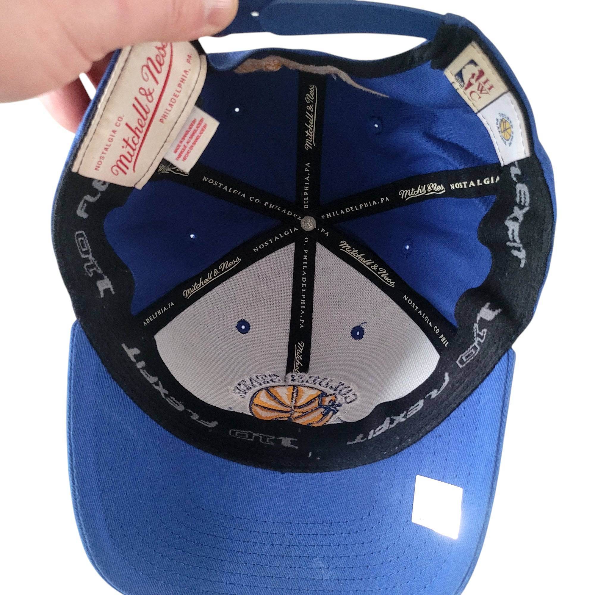 Vintage Golden State Warriors Mitchell & Ness Snapback - USASTARFASHION