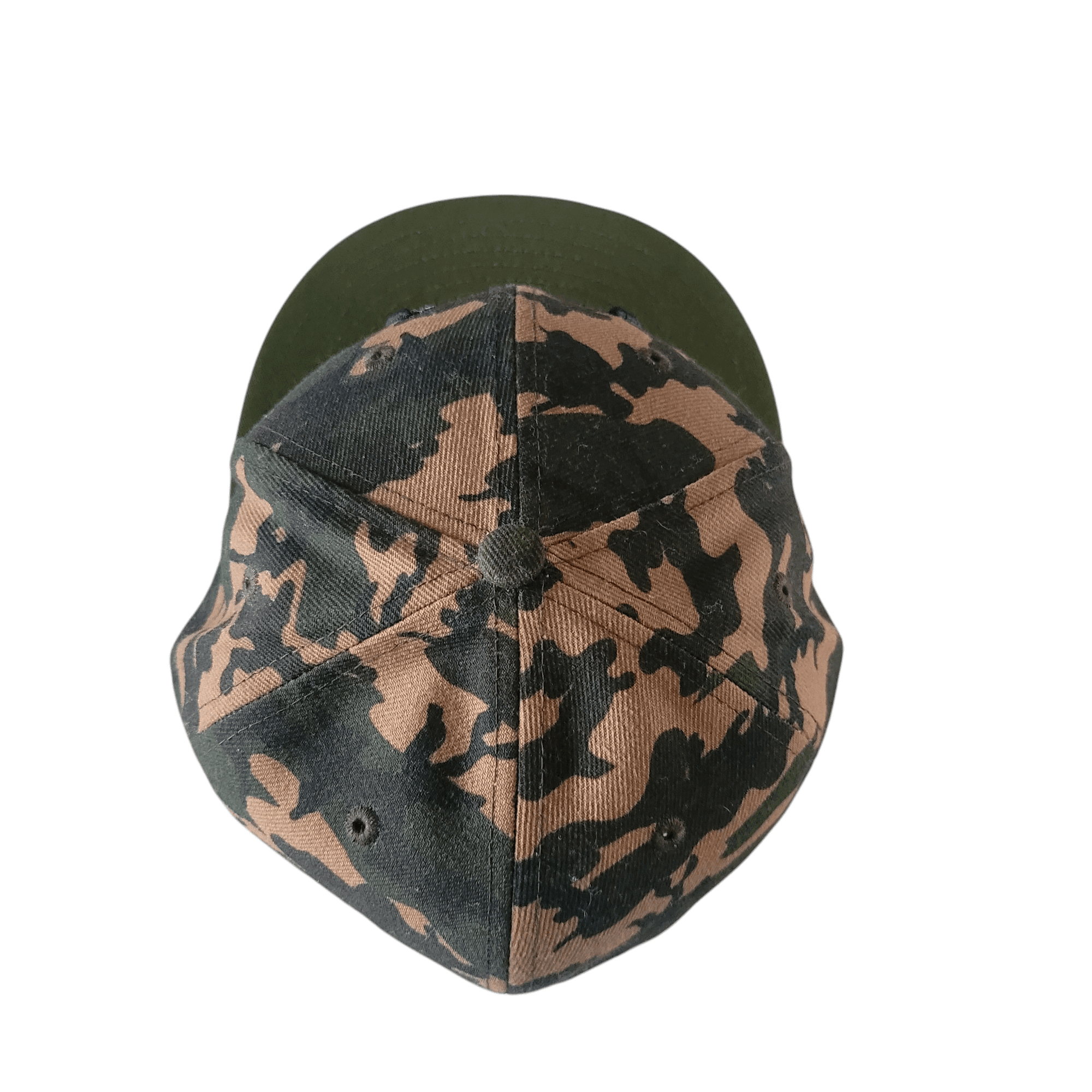 Vintage Chicago Bulls Camo New Era 59Fifty Fitted Hat sz 7 3/8 - USASTARFASHION