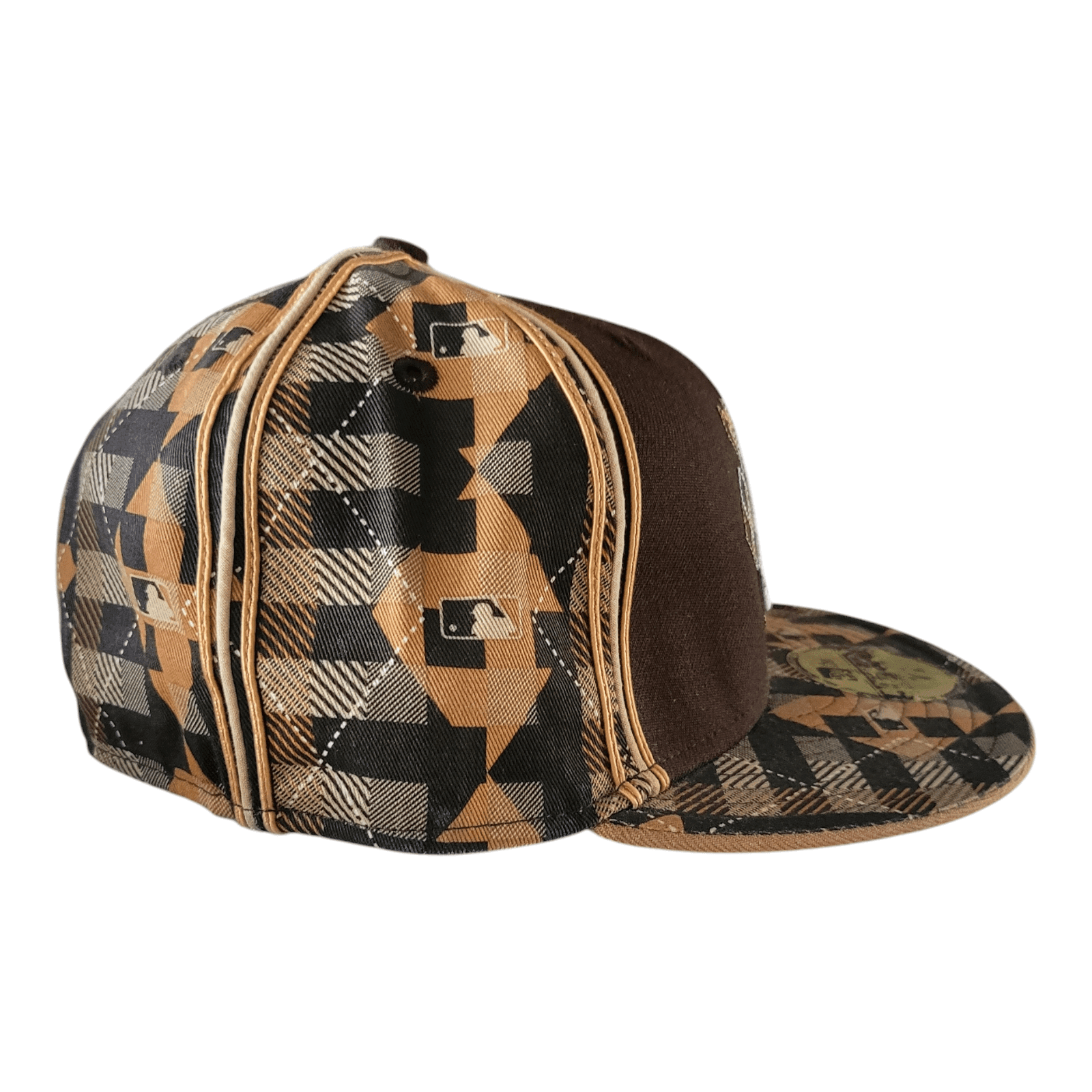 Atlanta Braves New Era Geometric 59FIFTY Cap 7 3/8 - USASTARFASHION