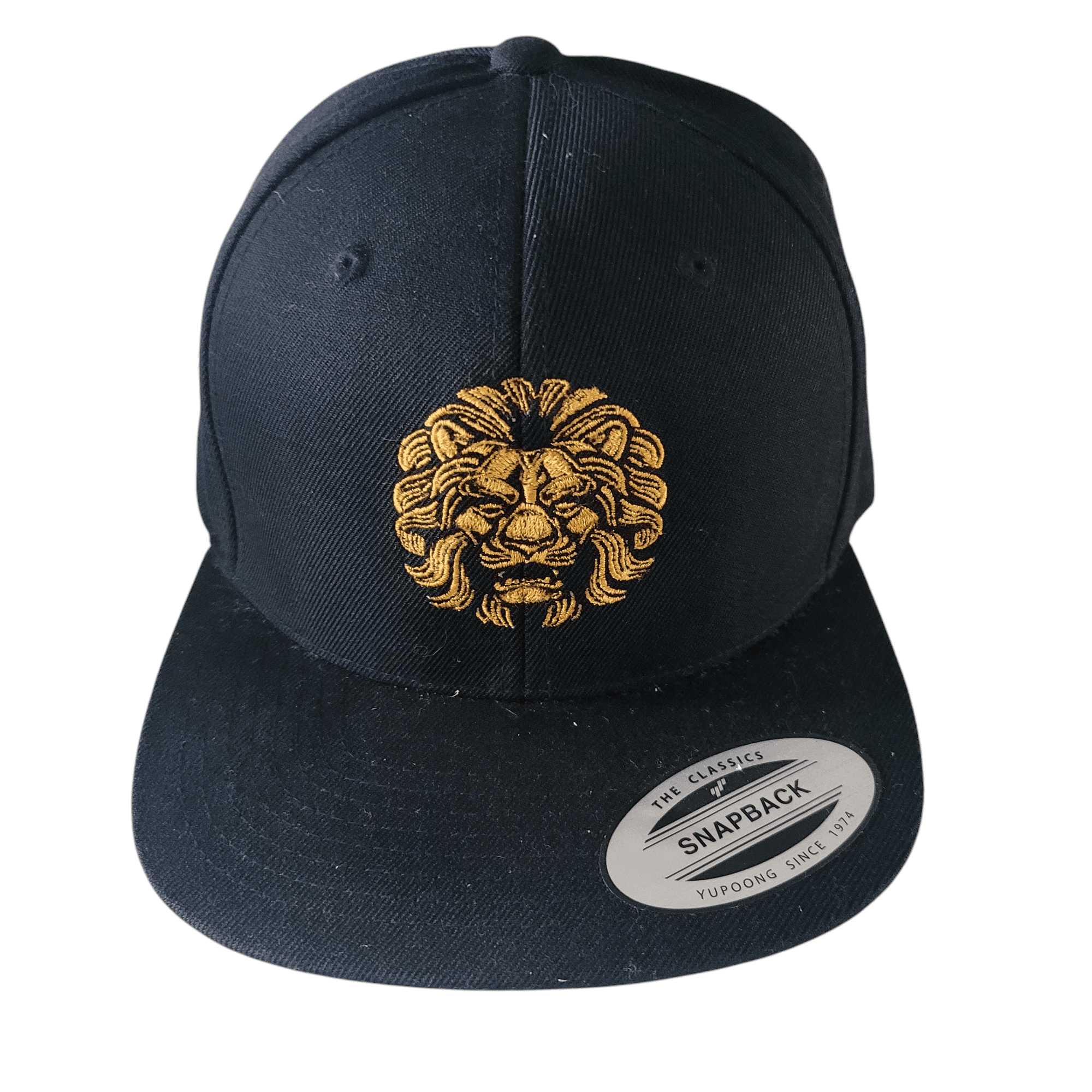 Yupoong Classic Lion Embroidery Snapback Hat - USASTARFASHION