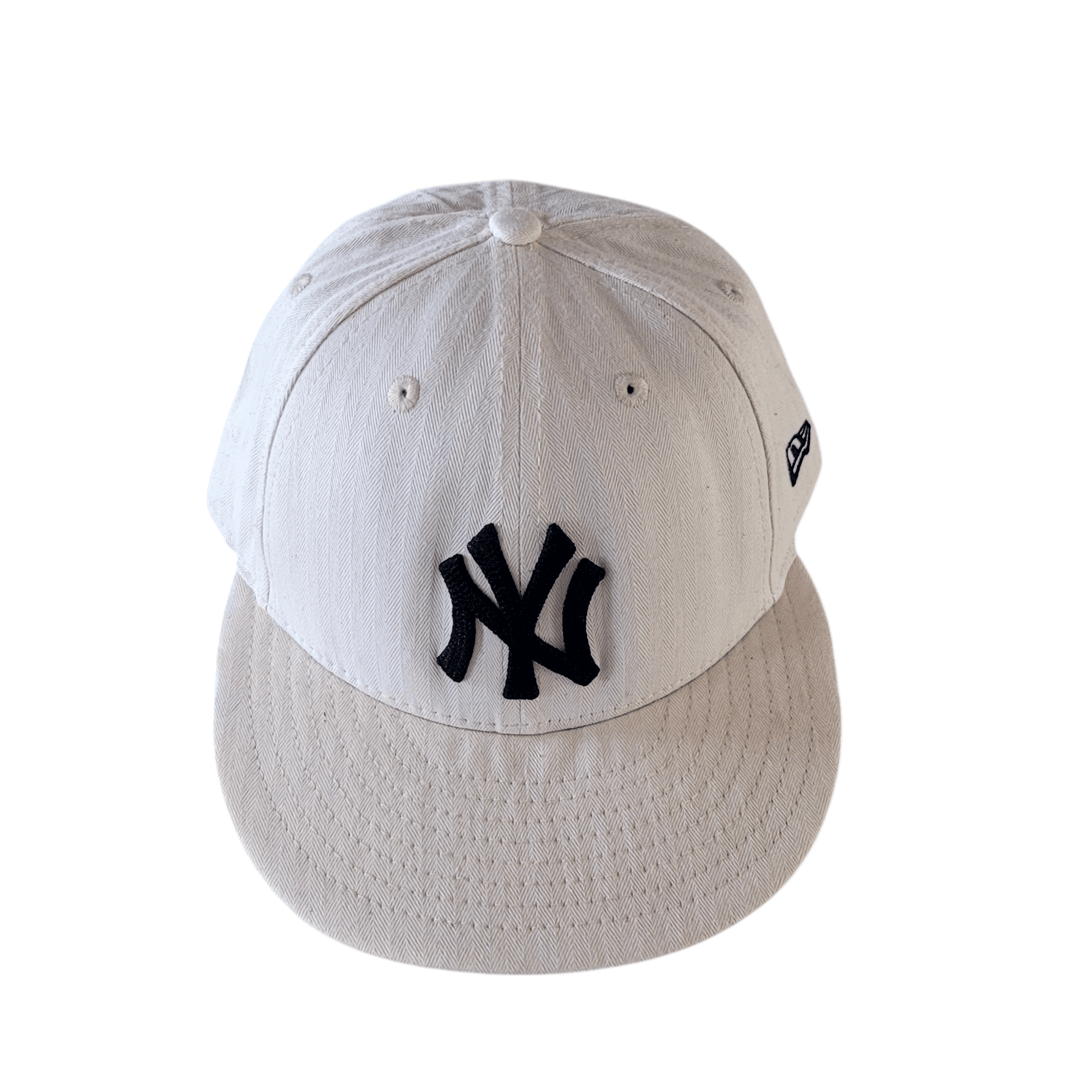 New Era Yankees White Cap 7 3/8 (58.7 cm) - USASTARFASHION