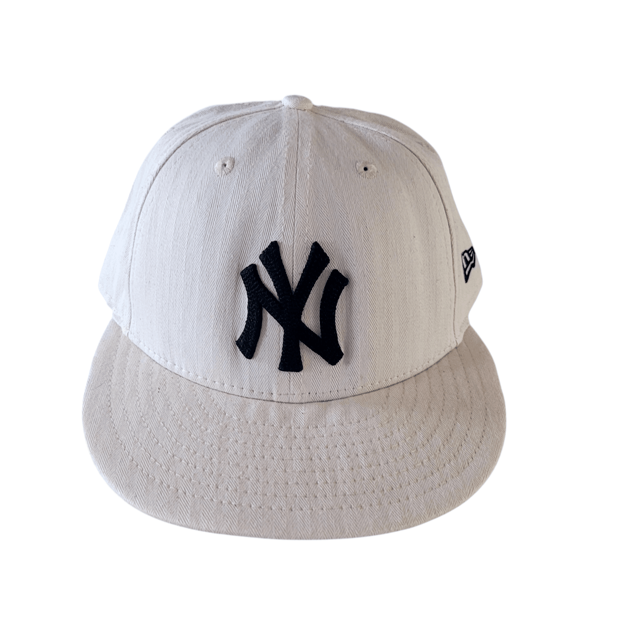 New Era Yankees White Cap 7 3/8 (58.7 cm) - USASTARFASHION
