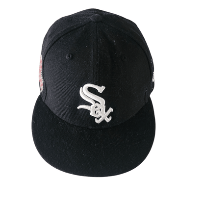 New Era Sox Cap with American Flag Design 7 3/8 (58.7 cm) - USASTARFASHION