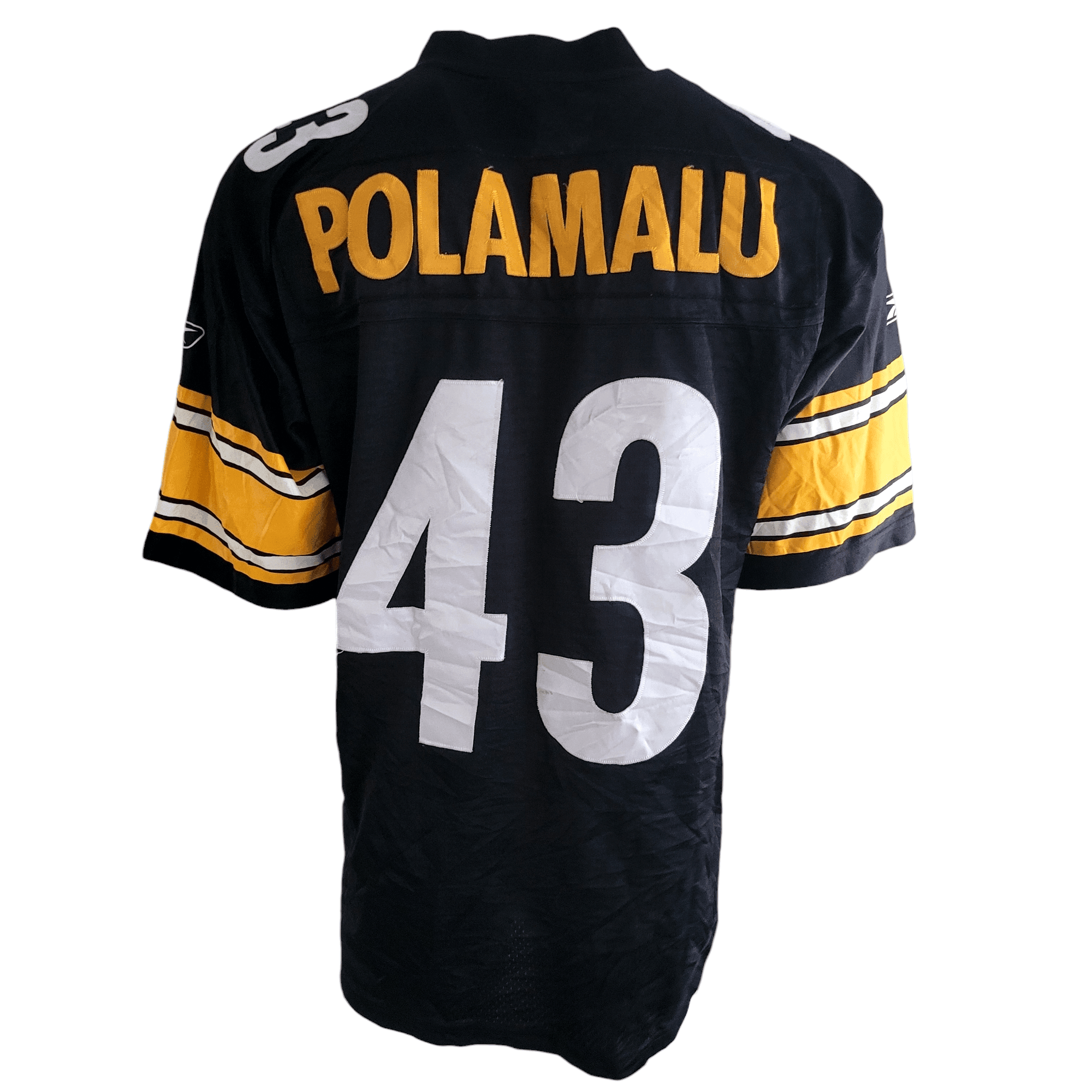 Pittsburgh Steelers Troy Polamalu Jersey 43 - Size L - USASTARFASHION