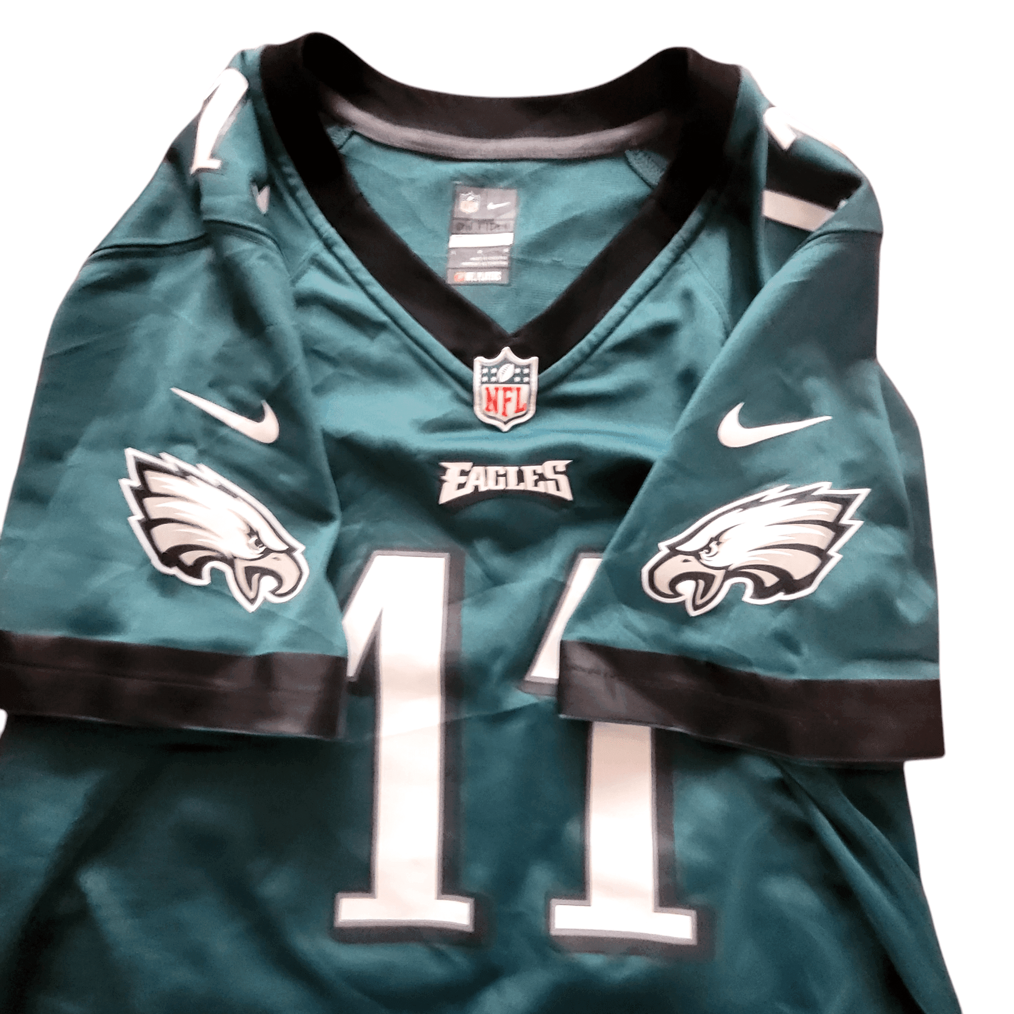 Philadelphia Eagles Women's Jersey - Wentz 11 - Size Large - USASTARFASHION
