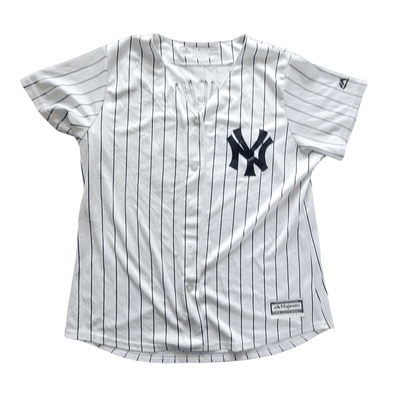 New York Yankees Gary Sanchez #24 Pinstripe Jersey - Youth Size XL - USASTARFASHION