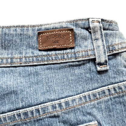 LEE RIDERS Women's Plus Size Denim Jeans - Size 16W - USASTARFASHION