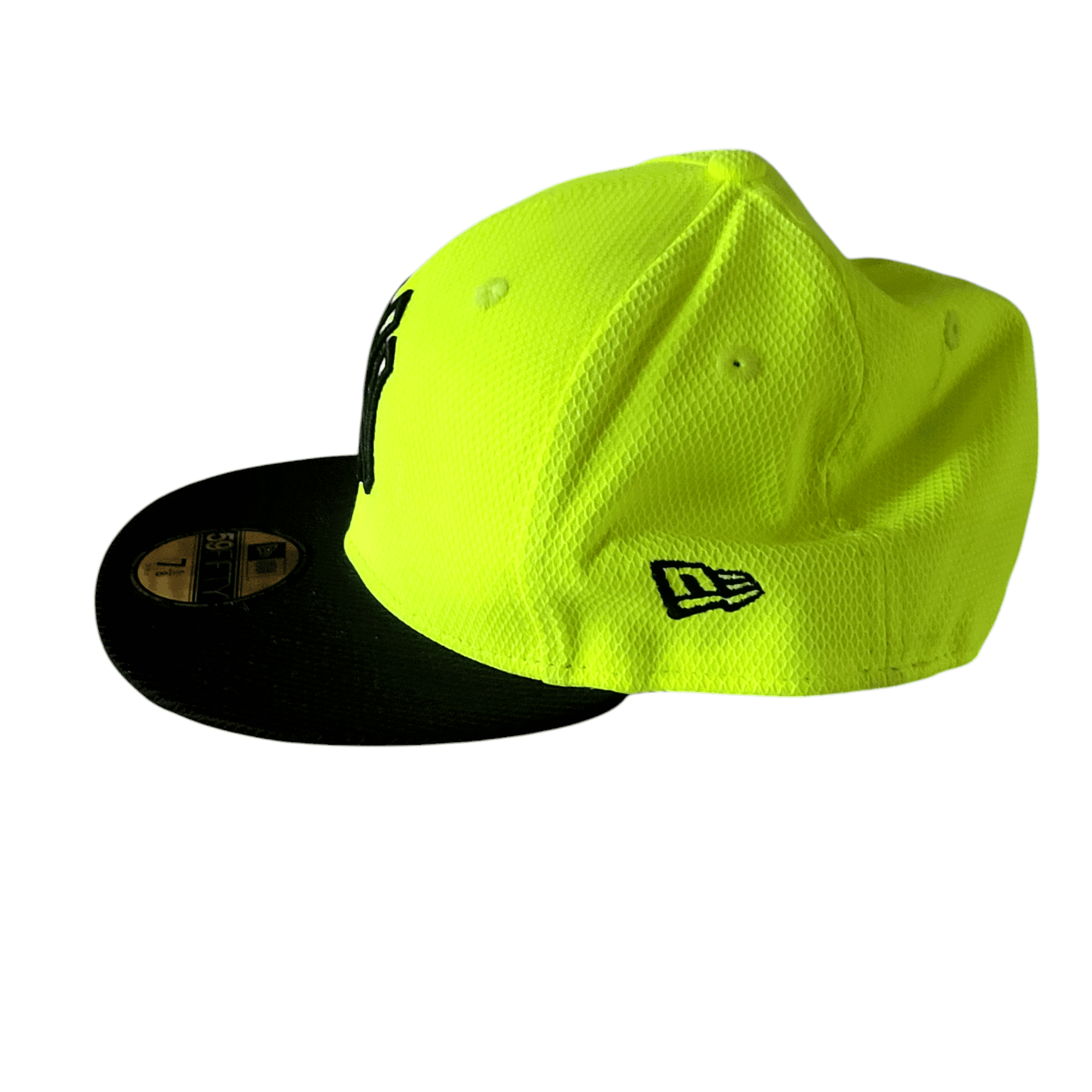 New Era 59FIFTY Neon Yellow MLB Fitted Cap (7 1/8) - USASTARFASHION