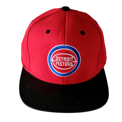 Mitchell & Ness Detroit Pistons Snapback Hat - USASTARFASHION