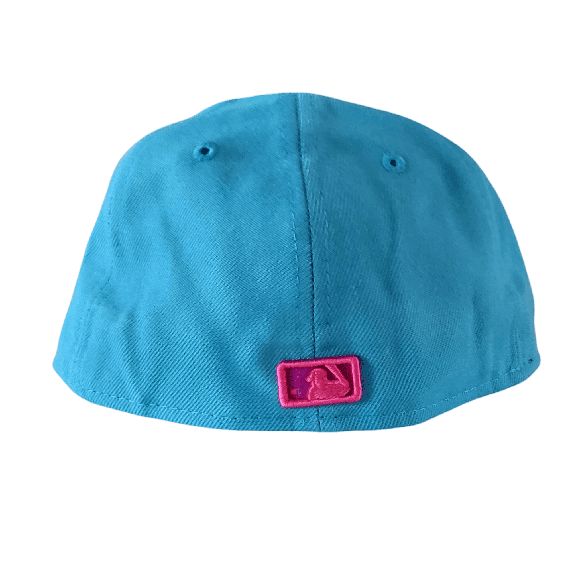New Era 59FIFTY Atlanta Braves Fitted Hat - Aqua & Pin 7 1/4 (57.7 cm) - USASTARFASHION