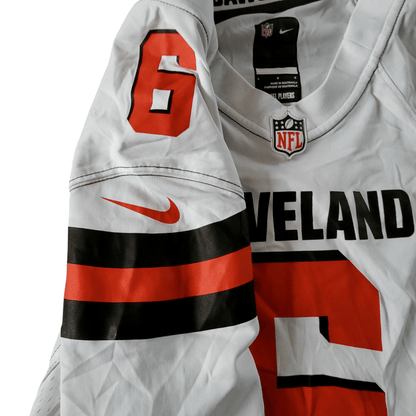 Nike On - Field Cleveland Browns Baker Mayfield Jersey (Size L, White) - USASTARFASHION
