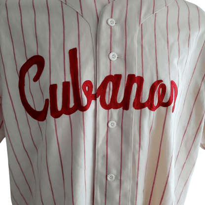 Rare Ebbets Field Flannels Cuban Sugar Kings wool flannel Jersey - Size 2XL - USASTARFASHION