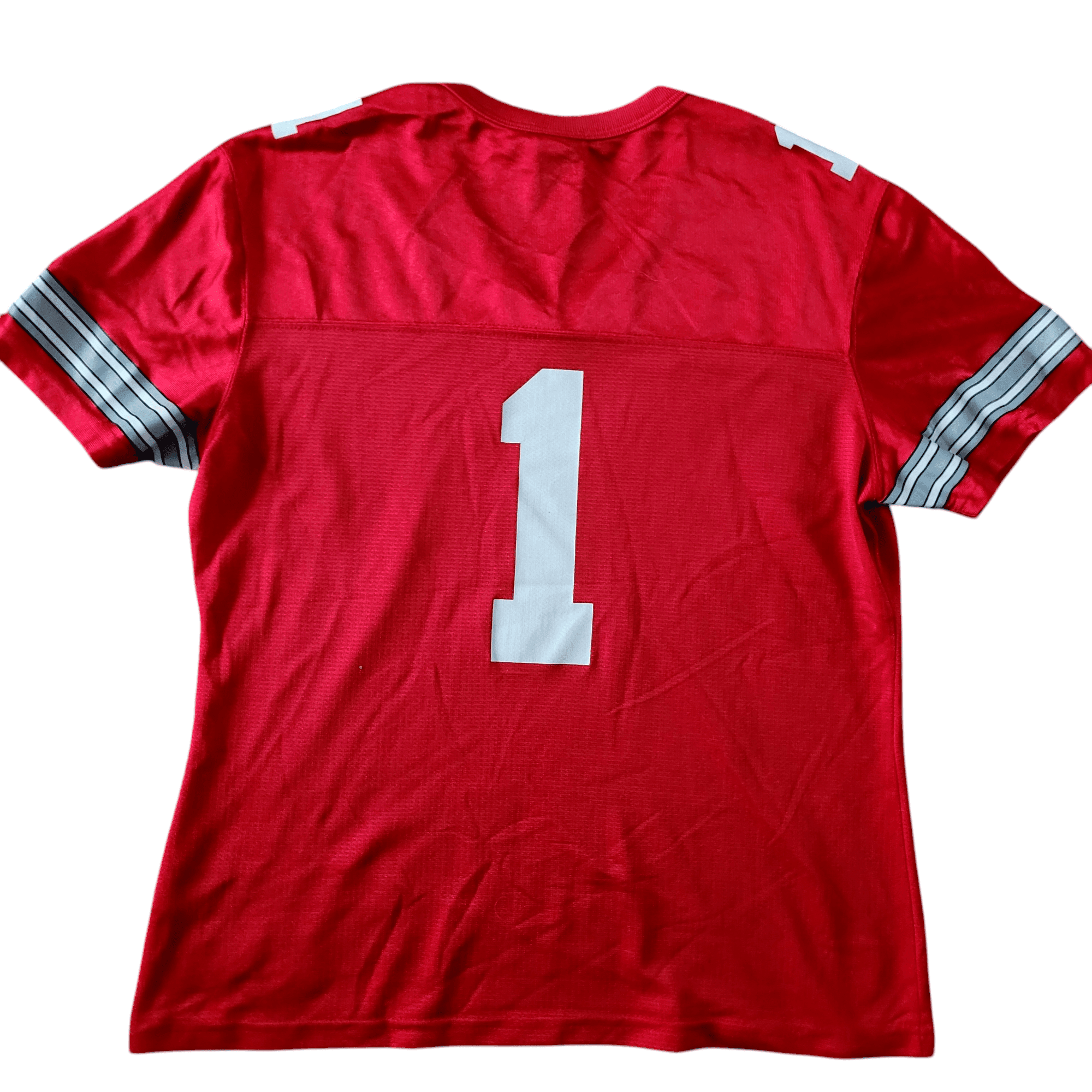 Nike Ohio State Buckeyes 1 Football Jersey - Youth Size L - USASTARFASHION