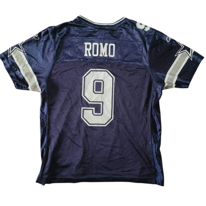 Reebok Dallas Cowboys Tony Romo Jersey (Youth Size L, Grade A) - USASTARFASHION