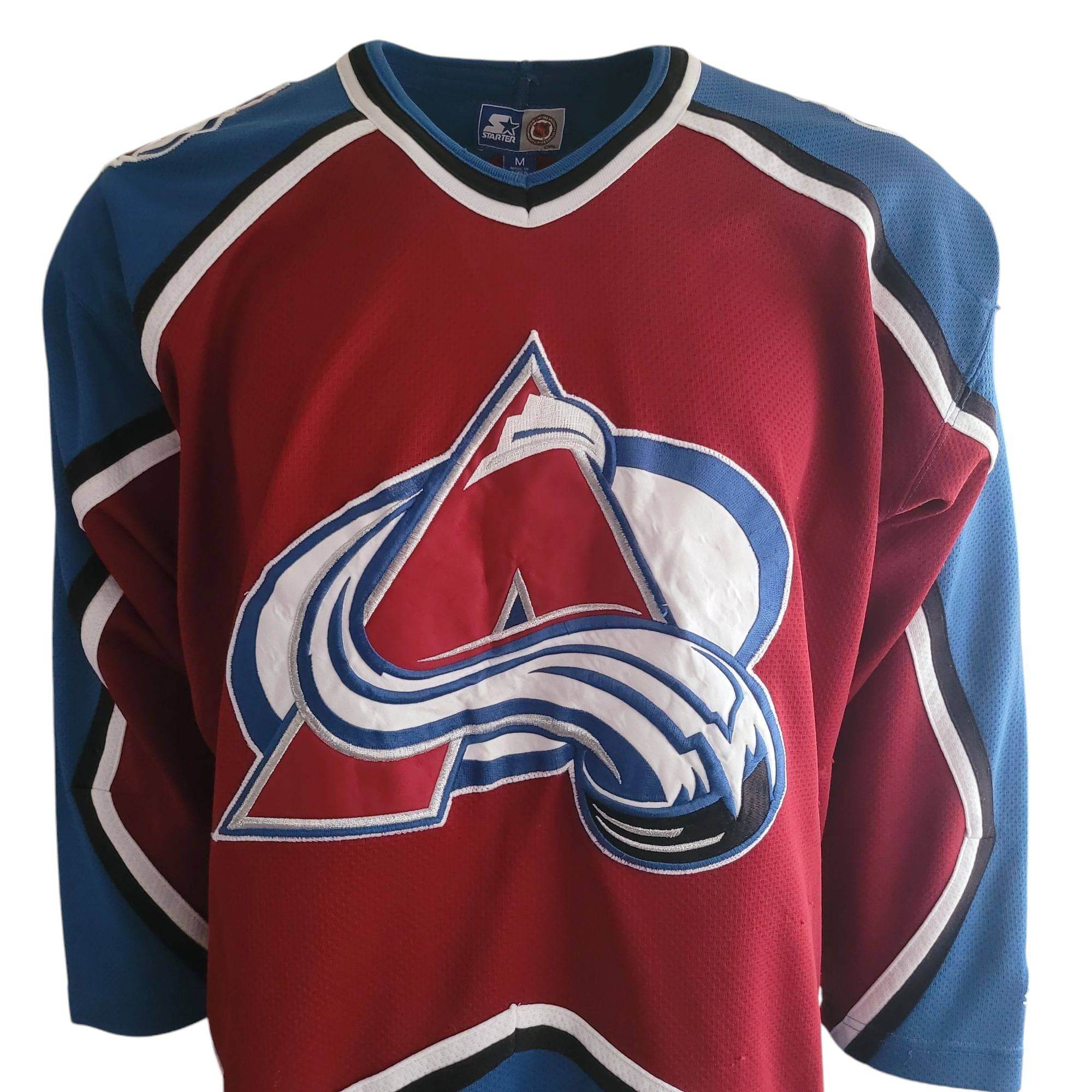 Colorado Avalanche Starter NHL Jersey - M - USASTARFASHION