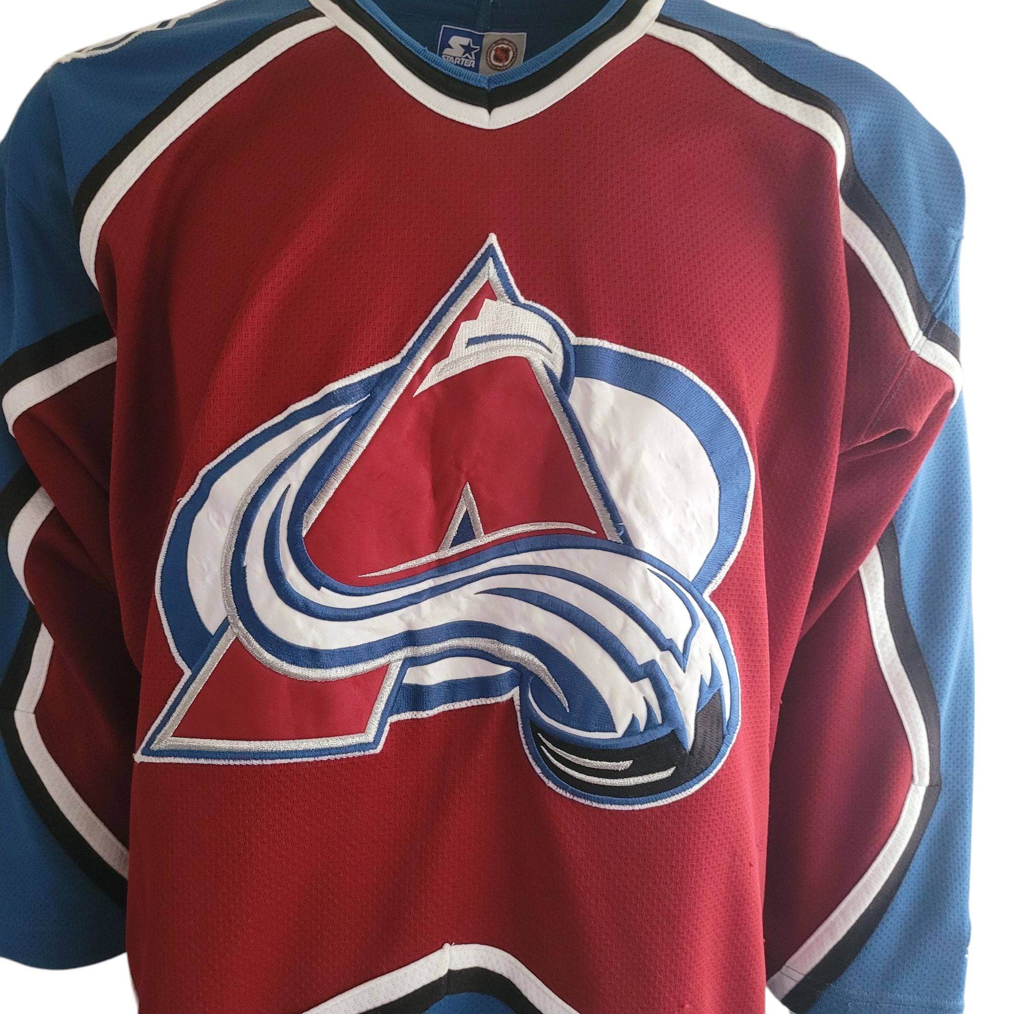Colorado Avalanche Starter NHL Jersey - M - USASTARFASHION