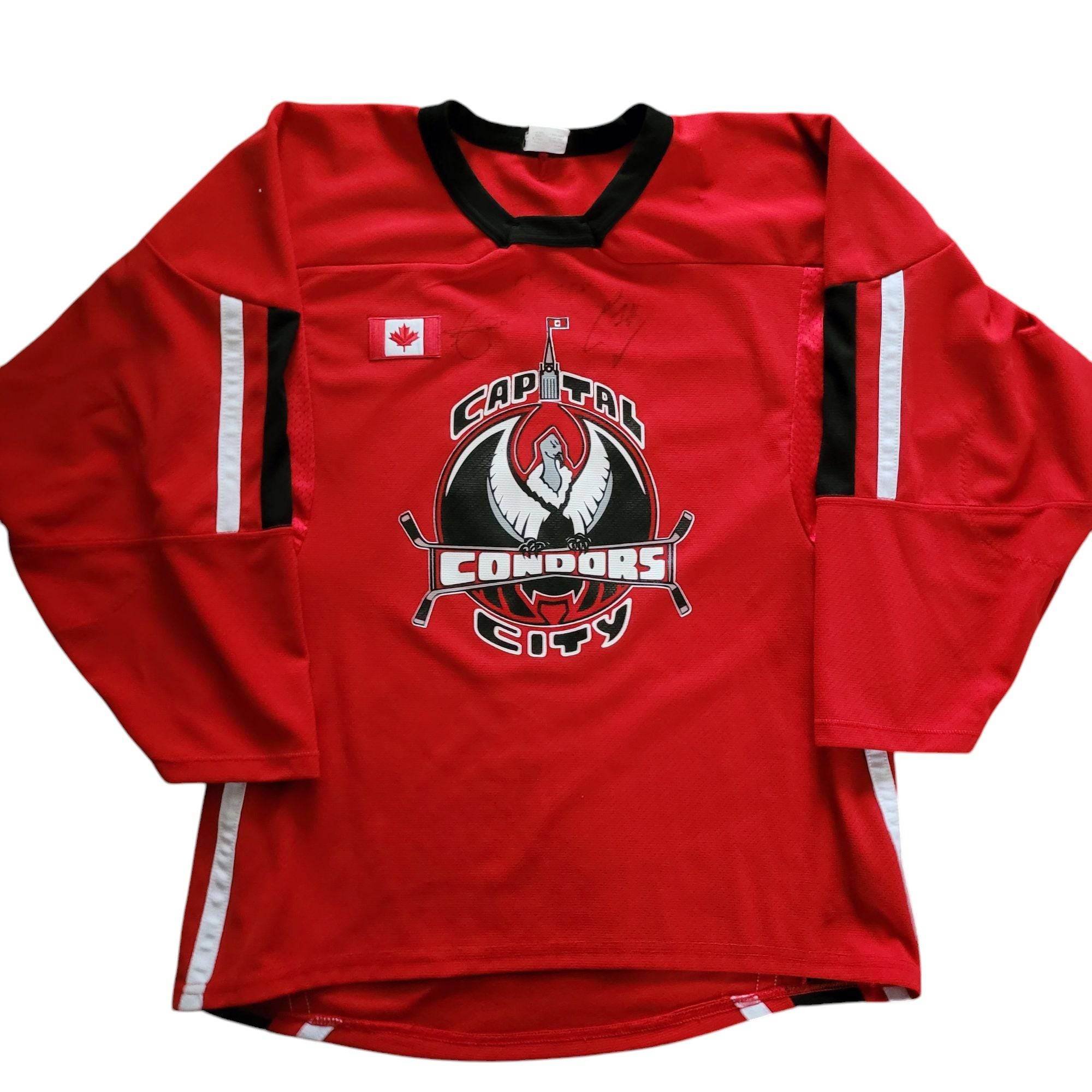Capital City Condors Signed Hockey Jersey - Size M (Men's) - USASTARFASHION