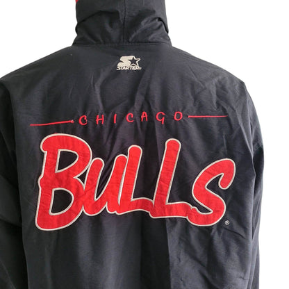 Vintage Chicago Bulls Starter Jacket - Size L - USASTARFASHION
