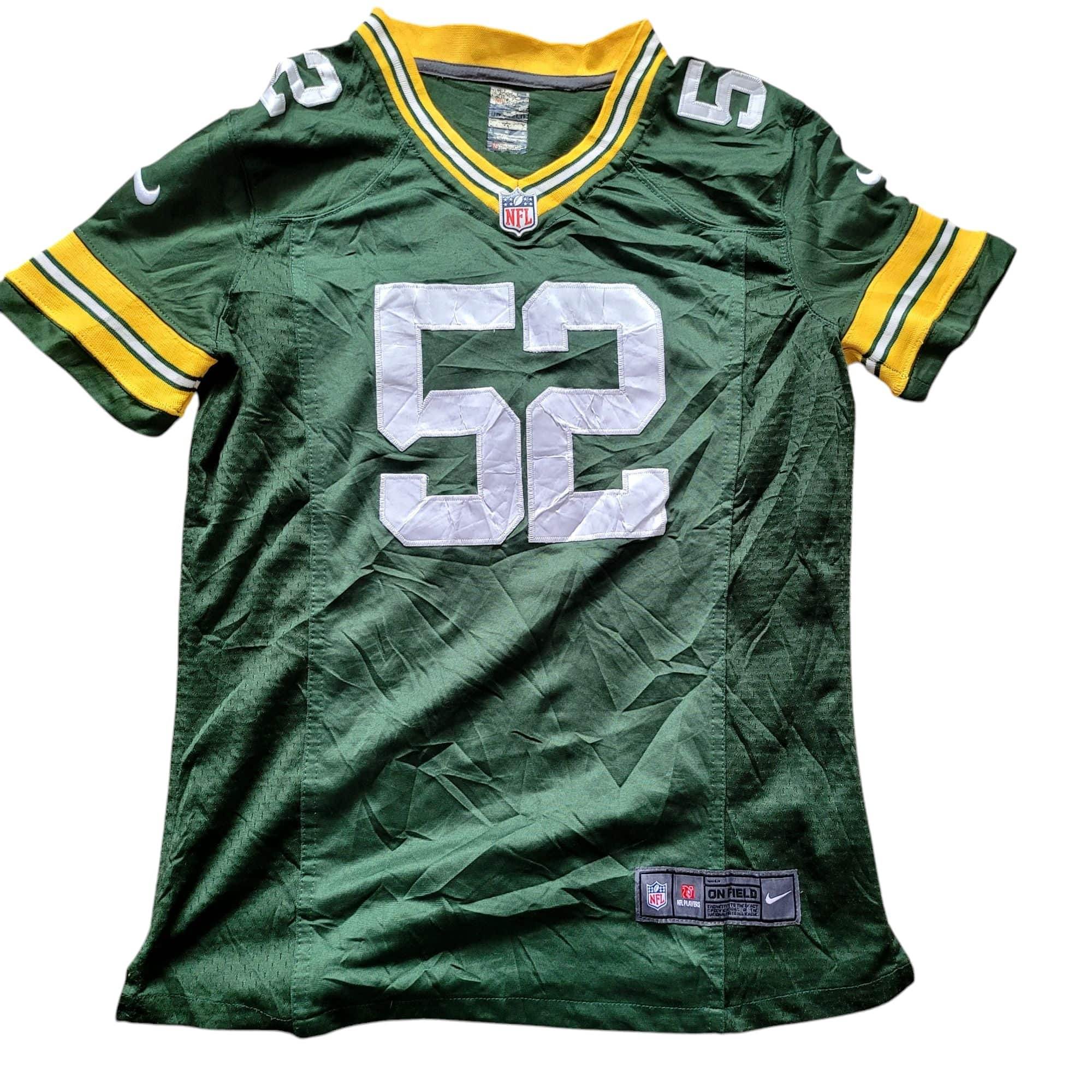 Nike Green Bay Packers Clay Matthews 52 Jersey - youth Size L - USASTARFASHION